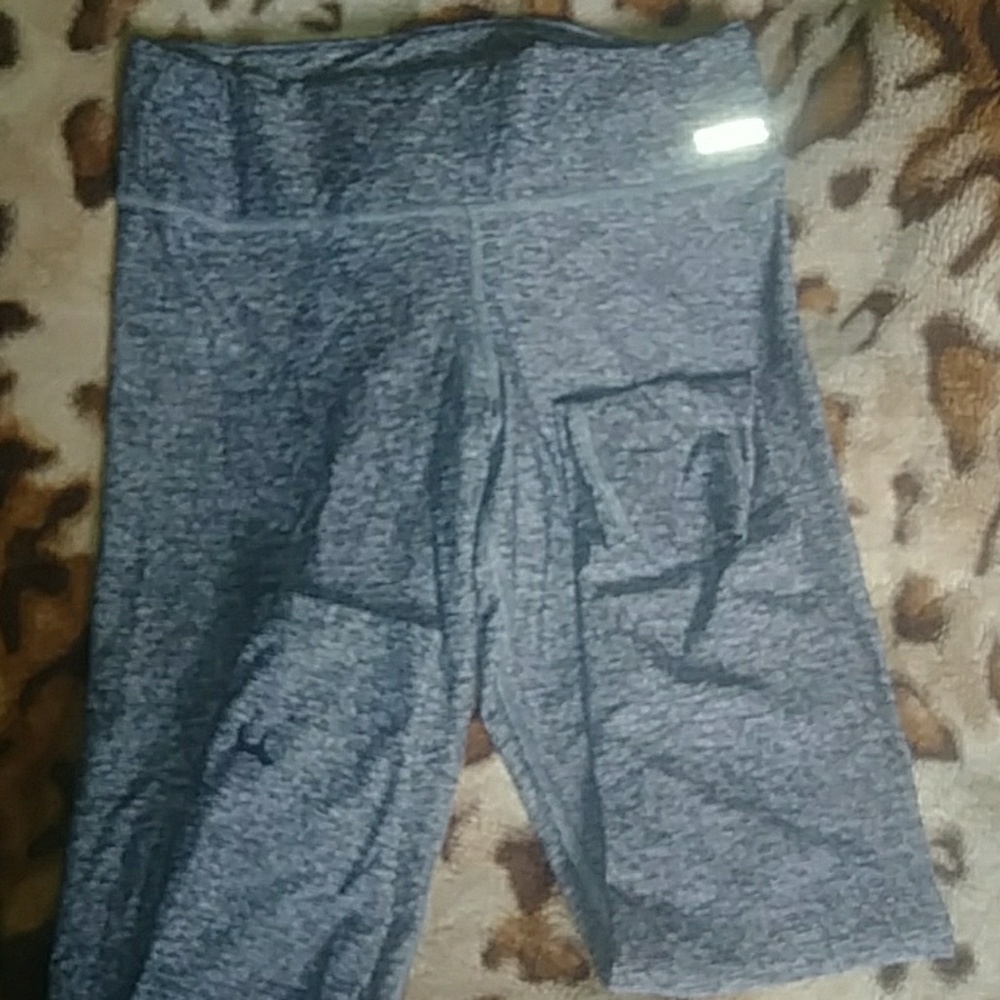 Pink leggings heather grey